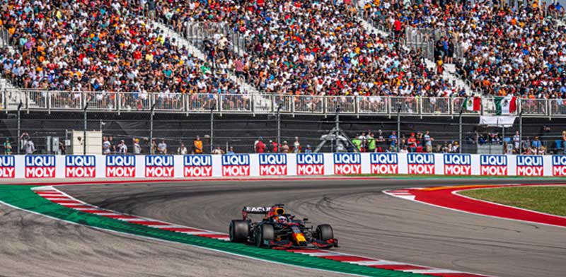 Austin US Grand Prix Fans at Circuit of Americas US Grand Prix Formula 1 race