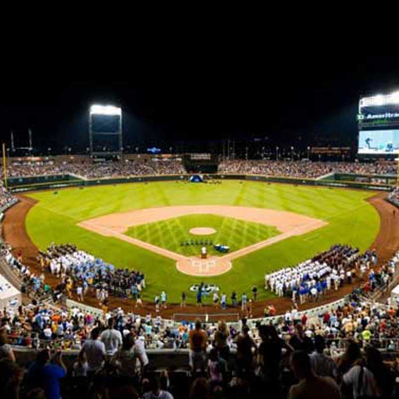 College World Series College World Series Evening Game
