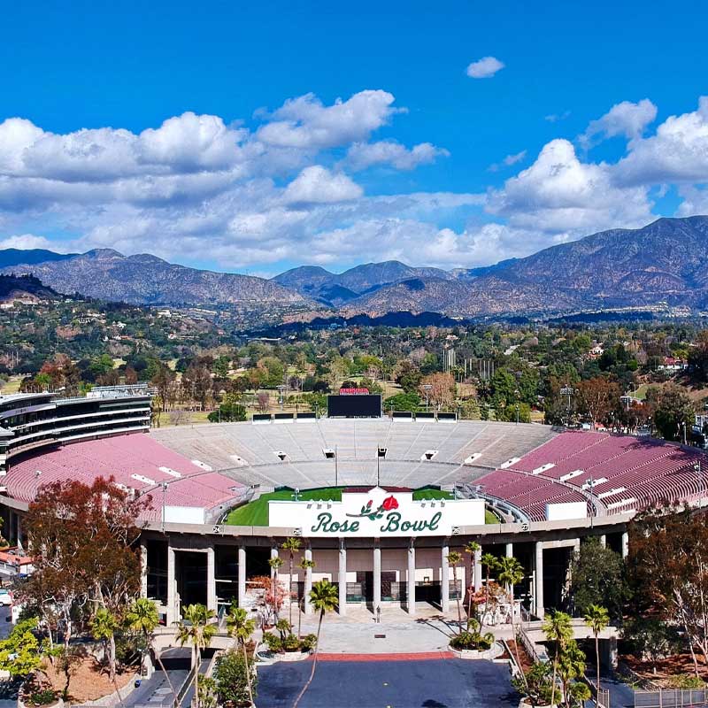Rose Bowl Rose Bowl Stadium site of the Rose Bowl CFP game