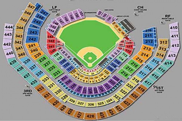 Truist Stadium Seating Chart